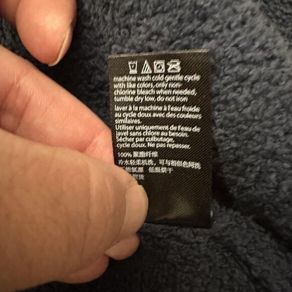 Barefoot Dreams Cardigan Womens One Size Plus Navy Open Front CozyChic Warm - Picture 9 of 9